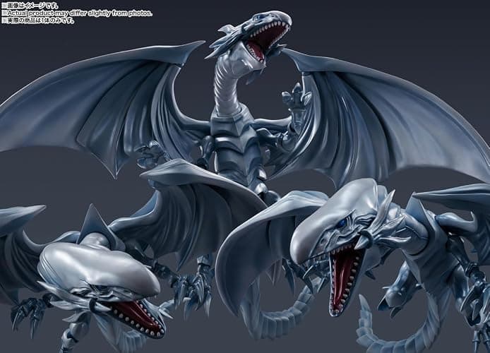 TAMASHII NATIONS - Yu-Gi-Oh! Duel Monsters - Blue-Eyes White Dragon, Bandai Spirits S.H.MonsterArts Action Figure thumbnail 7