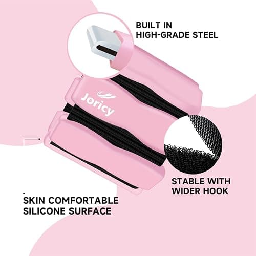 Wrist Ankle Weights for Women Men Kids, Leg Arm Wrist Weights Bangles 1lb*2 1.5lb*2 2lb*2Wearable Weights Pilates Weighted Bracelet for Strength Training Walking Swimming Exercises Yoga Physical Therapy thumbnail 2