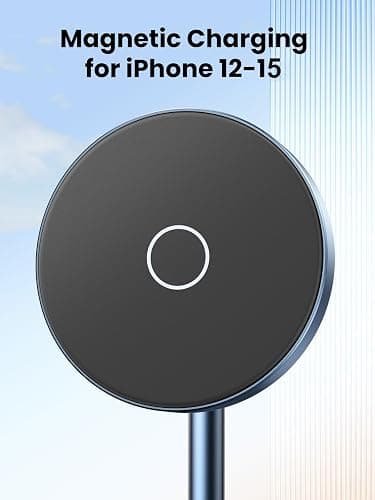 UGREEN MagFlow 2-in-1 Magnetic Wireless Charging Station Compatible with iPhone 16 15 14 13 12 Series and AirPods Series, Wireless Charging Stand with 3 FT USB-C Cable (No AC Adapter) thumbnail 4