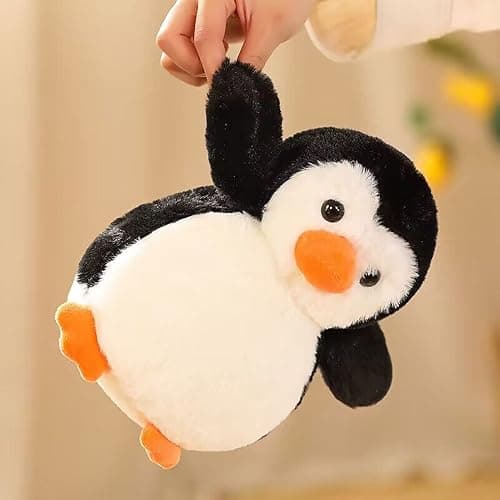 YUKOUQIAN Penguin Stuffed Animal Cute Plush Doll SoftToy 8.5" Gift for Girls Boys Birthdays Christmas Children's Day Halloween Thanksgiving Day (Penguin) thumbnail 2