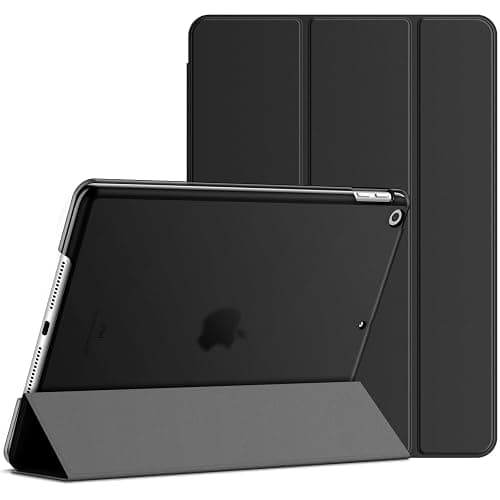 JETech Case for iPad 10.2-Inch (2021/2020/2019 Model, 9/8/7 Generation), Auto Wake/Sleep Cover (Black) - Image 1