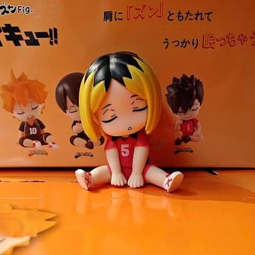 YLEAFUN 4pcs Anime Figures Shoyo/Tobio Kageyama/Kozume Kenma/Kuroo Tetsurou Figurine Cartoon Mini Model Statue Car Home Desktop Decoration 2.36 Inch thumbnail 4
