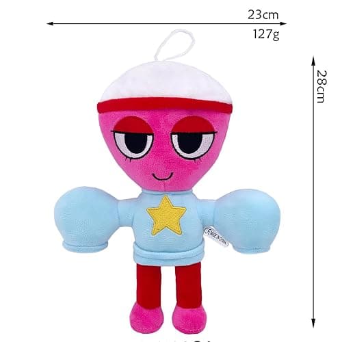 Lithosync Dandy’s World Plush Toy, Star Girl Plush Doll, Soft Stuffed Cartoon Character Plush, Cute Collectible Plush Figure for Fans Room Decor (11.0 Inch) thumbnail 2