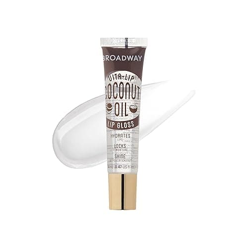 Ruby Kisses Broadway Vita-Lip Clear Lip Gloss (Coconut Oil 6 Pack), Ultra-Hydrating & Soothing Formula with Vitamin Oils, High-Shine Non-Sticky Finish, Healing Glossy Lip Balm Locks in Moisture thumbnail 9