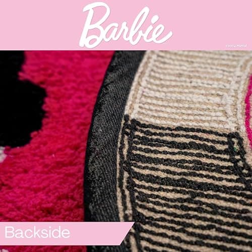 Collectibles Barbie 100% Cotton Non Slip Plush Bathroom Mat Rug (Officially Licensed Product) by Franco thumbnail 8