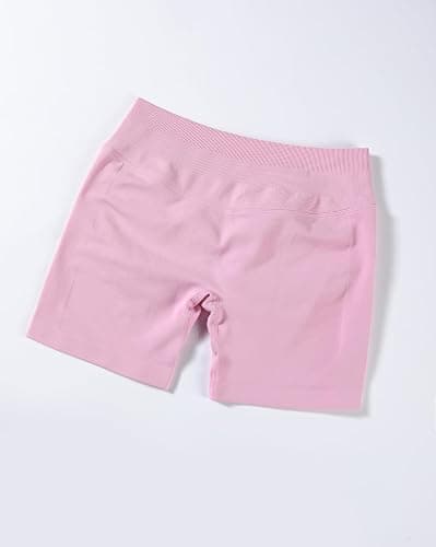 AUROLA Influence Workout Shorts for Women,2.5 3.5 4.5 5.5 6.5 No Roll Up Squat Proof Scrunch Seamless Compression Gym Short thumbnail 5
