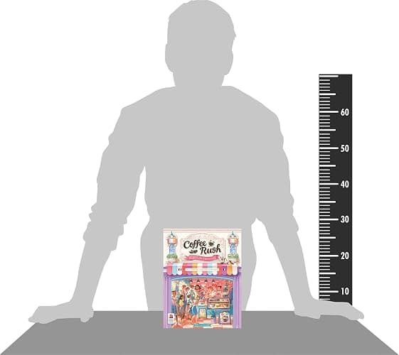 Asmodee - Coffee Rush - Extension : C’est du Gâteau ! - Korea Boardgames - Jeux de société - Jeu de Gestion de Coffee Shop - dès 8 Ans - Version française thumbnail 6
