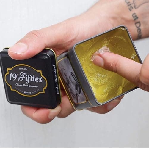 19Fifties Union Original Pomade For Men - 4oz Beautiful Tin | All Day Firm Hold, Easily Washes Out With Water, High Shine & Amazing Scent - Ideal For Pompadours, Side-Part Comb-Overs, & Slick-Back thumbnail 7