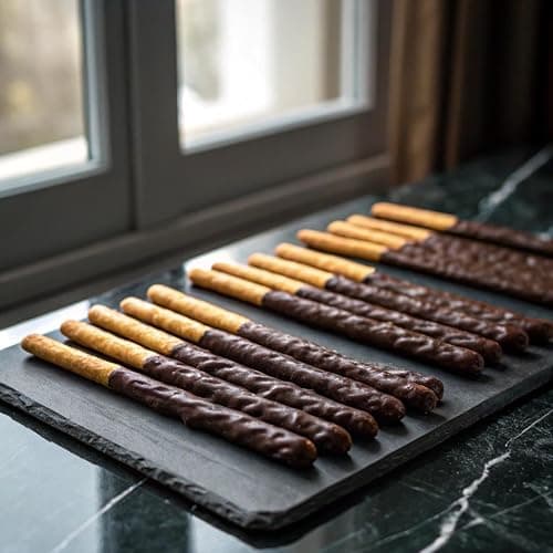 Glico Pocky, Chocolate Cream Covered Biscuit Sticks (9 Individual Bags), 4.13 oz thumbnail 3