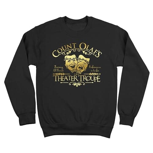 Count Olaf's Theater Series of Unfortunate Events Mens Sweatshirt - Image 1