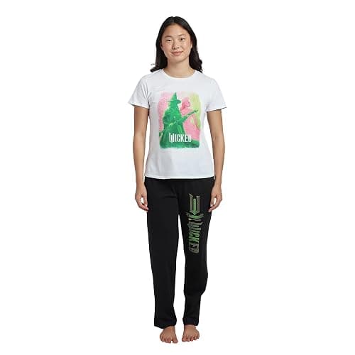 Wicked: Part 1 Elphaba Thropp sleep pant on Black Adult thumbnail 5