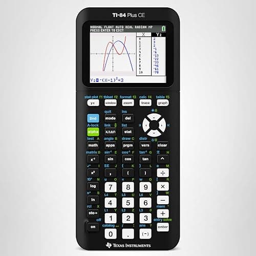 Texas Instruments TI-84 Plus CE Color Graphing Calculator, Black thumbnail 10