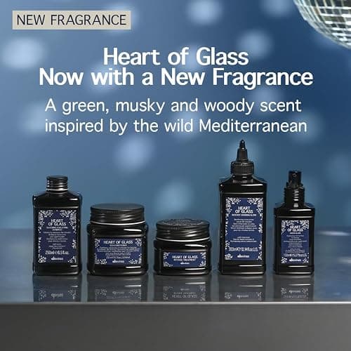 Davines Heart of Glass Silkening Shampoo, Enhancing Blue Shampoo for Blonde & Silver Hair - Gentle Cleanser with Jagua Blue Extract Balances Tones, Illuminates & Nourishes Weightlessly thumbnail 3