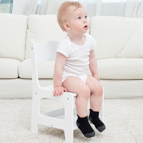 Zaples Baby Non Slip Grip Ankle Socks with Non Skid Soles for Infants Toddlers Kids Boys Girls thumbnail 7