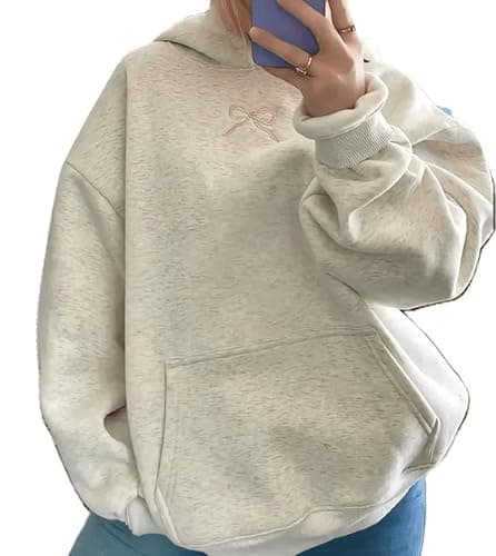 QYZ-Top Womens Cheetah Leopard Star Hoodie Graphic Print Fleece Y2k Oversized Hooded Sweatshirt - Image 1