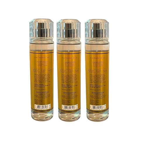 Bath & Body Works BRIDGERTON DIAMOND OF THE SEASON Fine Fragrance Mist Gift Set with a Red Bow for Holiday 8 fl oz - Pack of 3 thumbnail 4