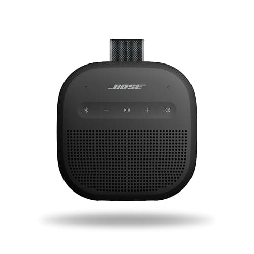 Bose SoundLink Micro Portable Bluetooth Speaker (2nd Gen), Wireless Outdoor Speaker, Up to 12 Hours Battery Life, Waterproof and Dustproof, Black - Image 1