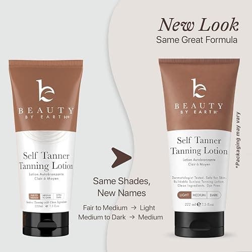 Tanning Lotion Self Tanner - USA Made with Natural and Organic Ingredients Non Toxic Sunless Browning Lotion, Best Gradual Tanner for Men and Women, Streak-Free Fake Tan, Fair to Medium thumbnail 5