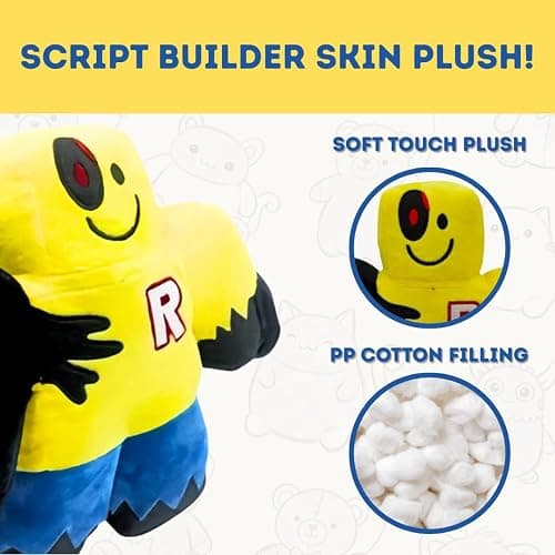 Forsaken Script Builder Plush, 10 Inch Gaming Plushie, Soft Gamer Plush Figure, Game Room Collectible, Plush Toy for Gamers & Streamers (25cm) thumbnail 5