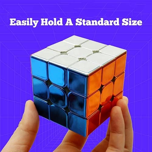HELLOCUBE Cyclone Boys 3x3 Speed Cube Magnetic Reflective Mirror,Stickerless Magic Cube thumbnail 4