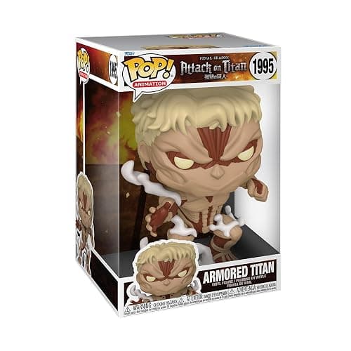 Funko Pop! Jumbo: Attack on Titan - Armored Titan - Collectable Vinyl Figure - Gift Idea - Official Merchandise - Toys for Kids & Adults - Anime Fans - Model Figure for Collectors and Display - Image 1