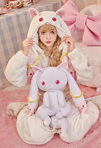Micotaku Women Backpack Puella Magi Madoka Magica Officially Licensed Cute Kyubey Backpack thumbnail 8
