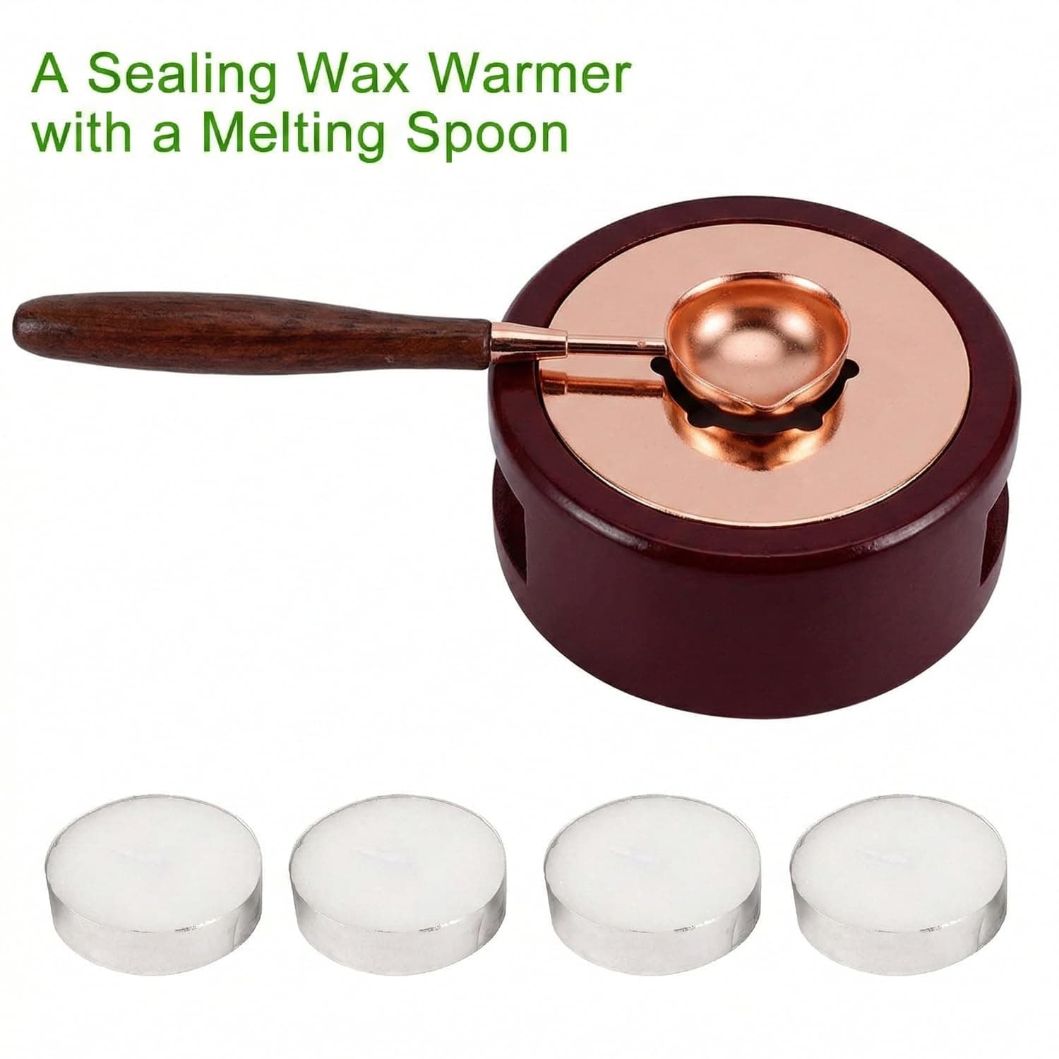 620Pcs Wax Seal Stamp Kit, Wax Seal Set with Wax Seal Beads, Sealing Wax Warmer, Vintage Envelopes, Wax Stamp and Metal Pen, Sealing Wax for Invitations, Cards, Envelopes, Gift Wrapping thumbnail 4