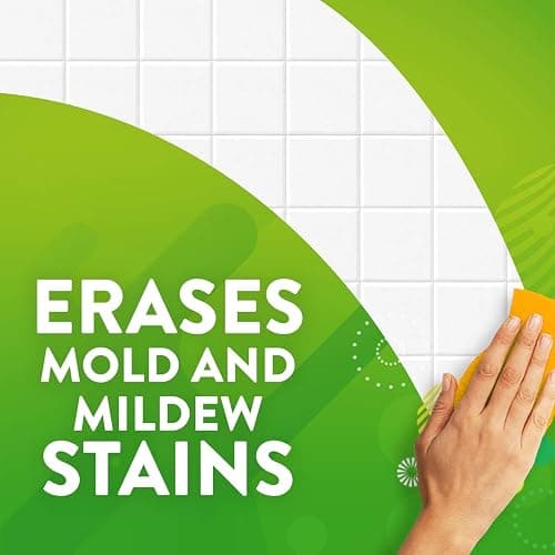 Scrubbing Bubbles Foaming Bleach Bathroom and Shower Cleaner Disinfectant Spray, Helps Erase Mold & Mildew, 32oz thumbnail 3