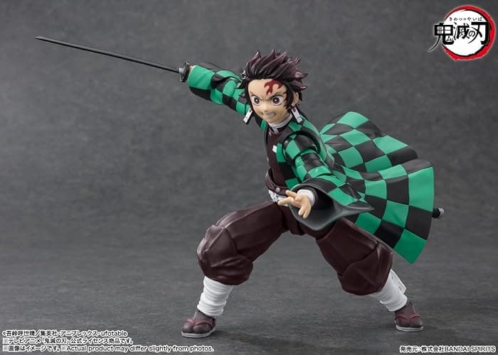 TAMASHII NATIONS - Demon Slayer: Kimetsu no Yaiba - Tanjiro Kamado S.H.Figuarts Action Figure | Demon Slayer Kimetsu No Yaiba 6 Inch Action Figure S.H. Figuarts - Tanjiro Kamado thumbnail 7