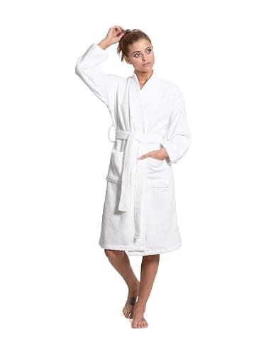 White terry cloth robe  thumbnail 2