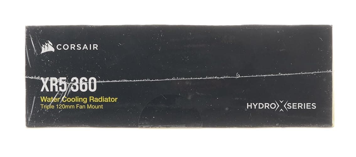 CORSAIR Hydro X Series XR5 360mm Water Cooling Radiator - Triple 120mm Fan Mounts - Premium Copper Construction - Easy Installation - Black thumbnail 16