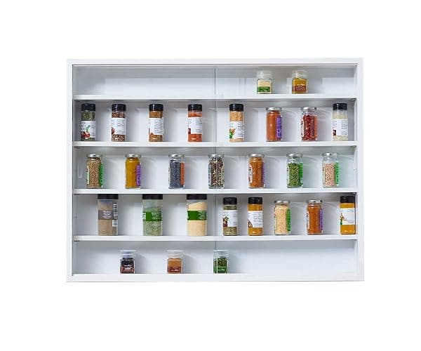 Inter Link Vitrine Collection pour Figurines vitrine Murale Blanche 80x60cm | Idéale pour les collectionneurs vitrine murale en MDF et verre pour mettre les figurines à l'abri de la poussière thumbnail 5