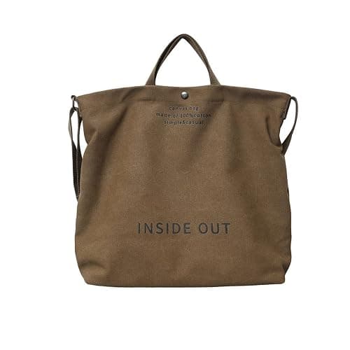 Women Canvas Tote Handbags Casual Shoulder Work Bag Crossbody Top Handle Bag Cross-body Handbags - Image 1