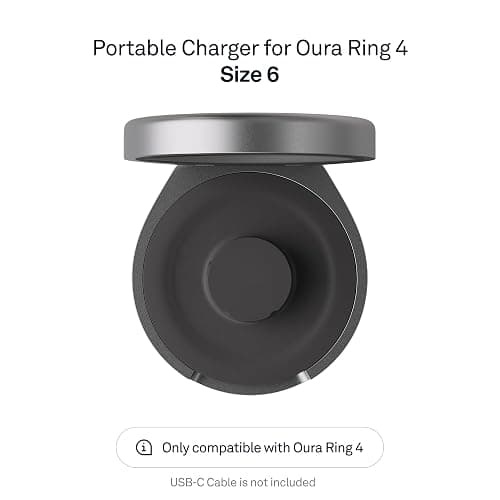 Oura Ring 4 Charging Case - Size 6 - Up to 5 Oura Ring Charges thumbnail 2