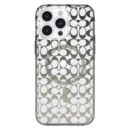 Coach iPhone 15 Pro Max Case, Compatible with MagSafe - Signature Ombre Deep Forest thumbnail 6