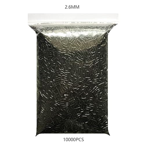 Fuse Beads 2.6MM Mini Iron Beads White 10000pcs and Black 10000pcs for Crafts, Handmade Decor DIY Make, with 1 Ironing Paper thumbnail 3
