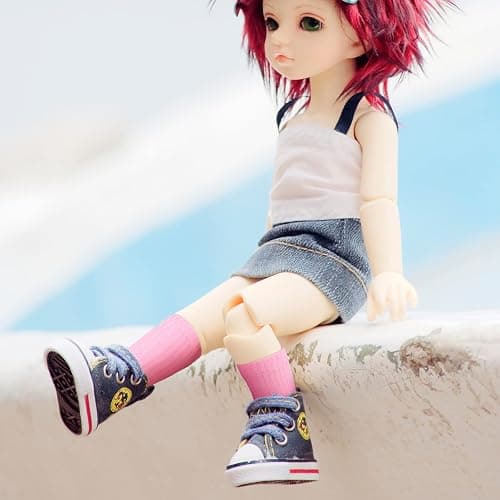 Sotiff 6 Pairs Mini Doll Socks Doll Clothes Accessories for Female Plaything Figure Accessories thumbnail 2