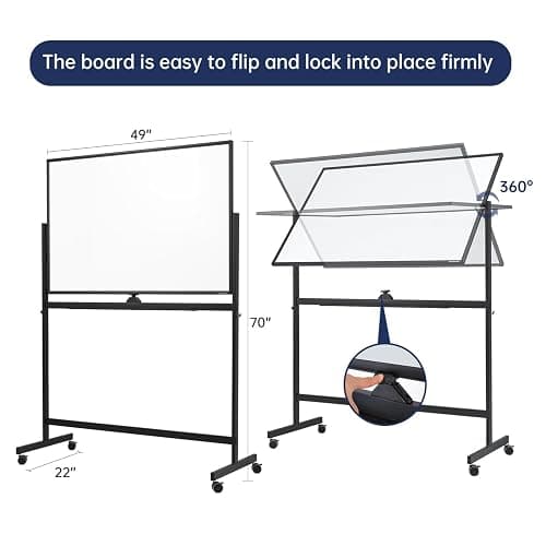 Rolling Dry Erase Board for studying!!! thumbnail 3