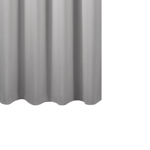 LEMOMO Blackout Curtains 52 x 84 inch/Light Grey Curtains Set of 2 Panels/Thermal Insulated Room Darkening Bedroom Curtains thumbnail 8
