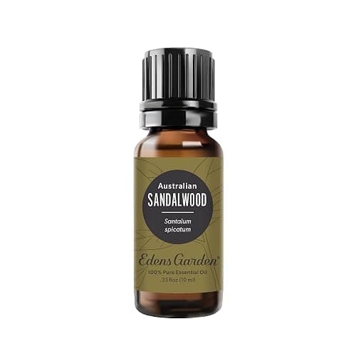 Edens Garden Sandalwood- Australian Essential Oil- 100% Pure Premium Grade, Undiluted, Natural, Therapeutic, Aromatherapy, The Best for Skin, Candle, Hair 10 ml (.33 fl oz) - Image 1