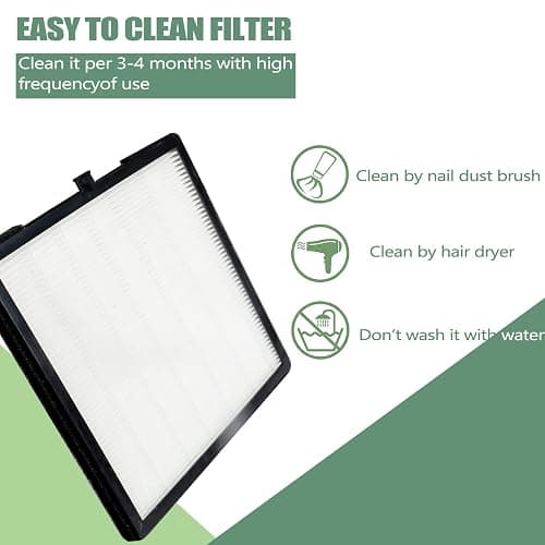 BQAN Nail Dust Collector, 40w Dust Collector Nail Tech Supplies, Dust Extractor with 1 Pc Dust Brush, Vacuum Dust Collector Fan Nail Tech Must Haves thumbnail 5