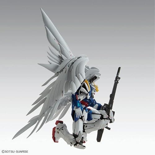 Bandai Hobby - Gundam Wing: Endless Waltz - Wing Gundam Zero (EW) Ver. Ka MG 1/100 Model Kit thumbnail 3