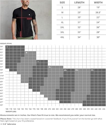 INTO THE AM Men's T-Shirts Soft Cotton Blend Crew Neck Tee S - 4XL Athletic Fit Plain Basic T-Shirt for Men thumbnail 6