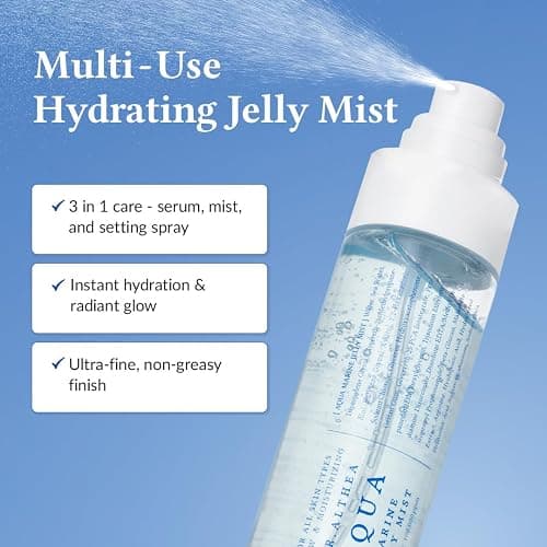 Dr.Althea Aqua Marine Jelly Mist | Lightweight, Ultra-Fine Facial Mist Spray | Hydrating Serum with PDRN & Triple Hyaluronic Acid | Vegan Korean Skincare, 3.38 fl.oz thumbnail 3