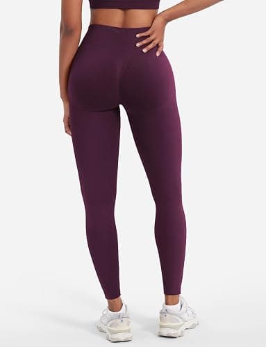 YEOREO Seamless Workout Leggings for Women Butt Lifting Hidden Scrunch Leggings High Waisted Gym Yoga Lilliean Impact Pants thumbnail 5