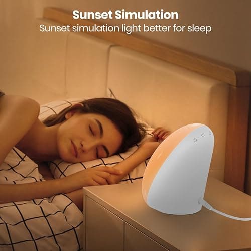 LASTAR Sun Lamp, 10,000 Lux Sunlight Lamp with 4 Color Temperatures & 5 Brightness & 1H Timer, Touch Control Daylight Lamp with Memory Function for Home thumbnail 5