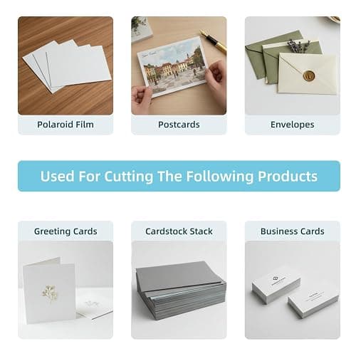 Postage Stamp Paper Punch, 1x 0.8 Inch Rectangular Scalloped Edge Lever Action Puncher for DIY Scrapbooking, Vintage Card Making, Photo Albums, Gift Tags, Arts and Crafts Supplies (1x0.8inch) thumbnail 3