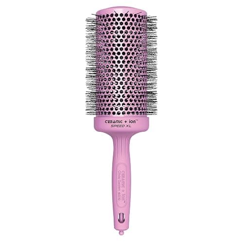 Olivia Garden Ceramic + Ion Speed XL - Extra-Long Round Thermal Hair Brush - Not Electrical - Professional Blowout Brush for Normal to Thick Hair - Image 1