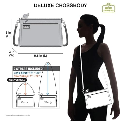 CHALA Women's Chala Deluxe Crossbody CROSSBODY thumbnail 5