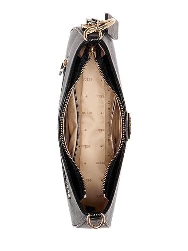 GUESS Noelle Top Zip Shoulder Bag, Borsa Donna, Taglia Unica thumbnail 4